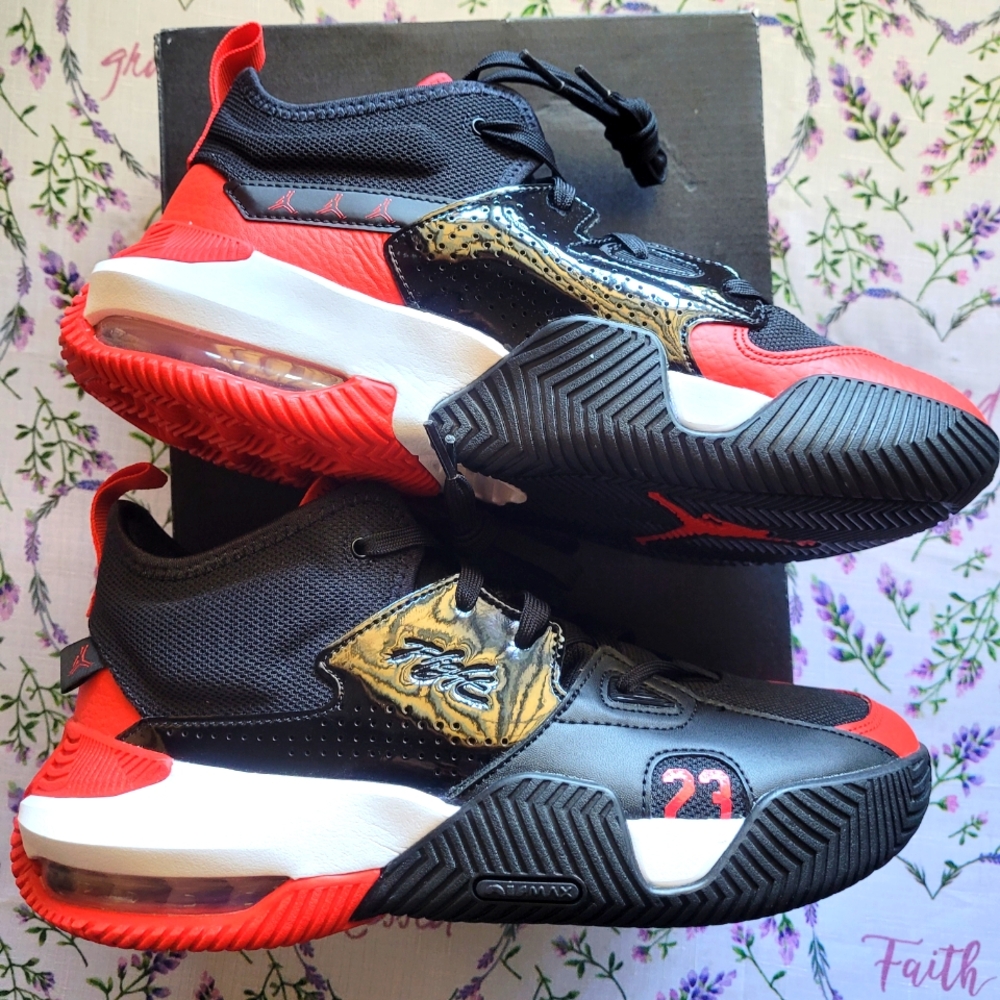 Nike Air Jordan Stay Loyal 2 Bred Brand New - Picture 2 of 5